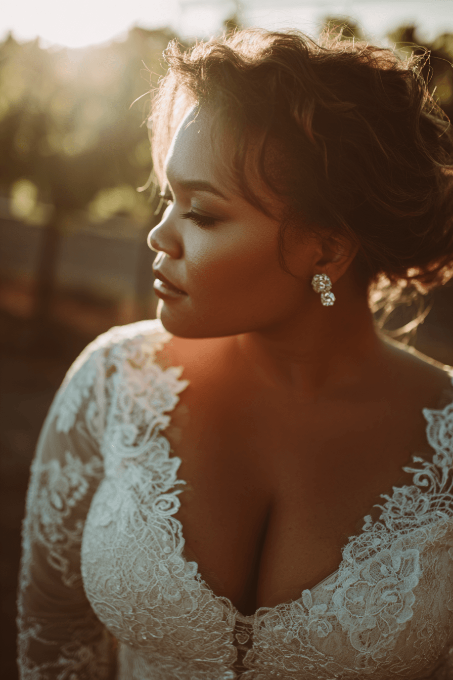 27 Plus Size Wedding Dresses with Stunning Lace and Elegant Details