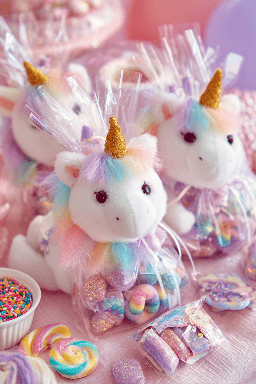 27 Sparkly Unicorn Birthday Party Inspirations for Girls