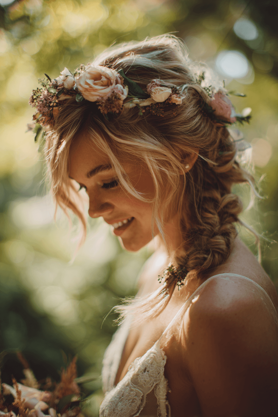 27 Sweet and Simple Flower Girl Hair Ideas That Stay All Day