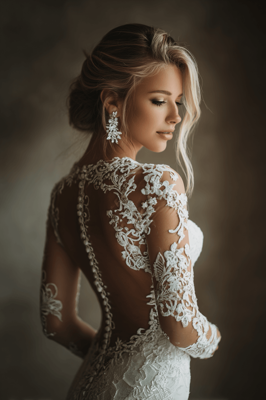 27 Stunning Mermaid Wedding Dress with Sleeves Styles Every Bride Will Love