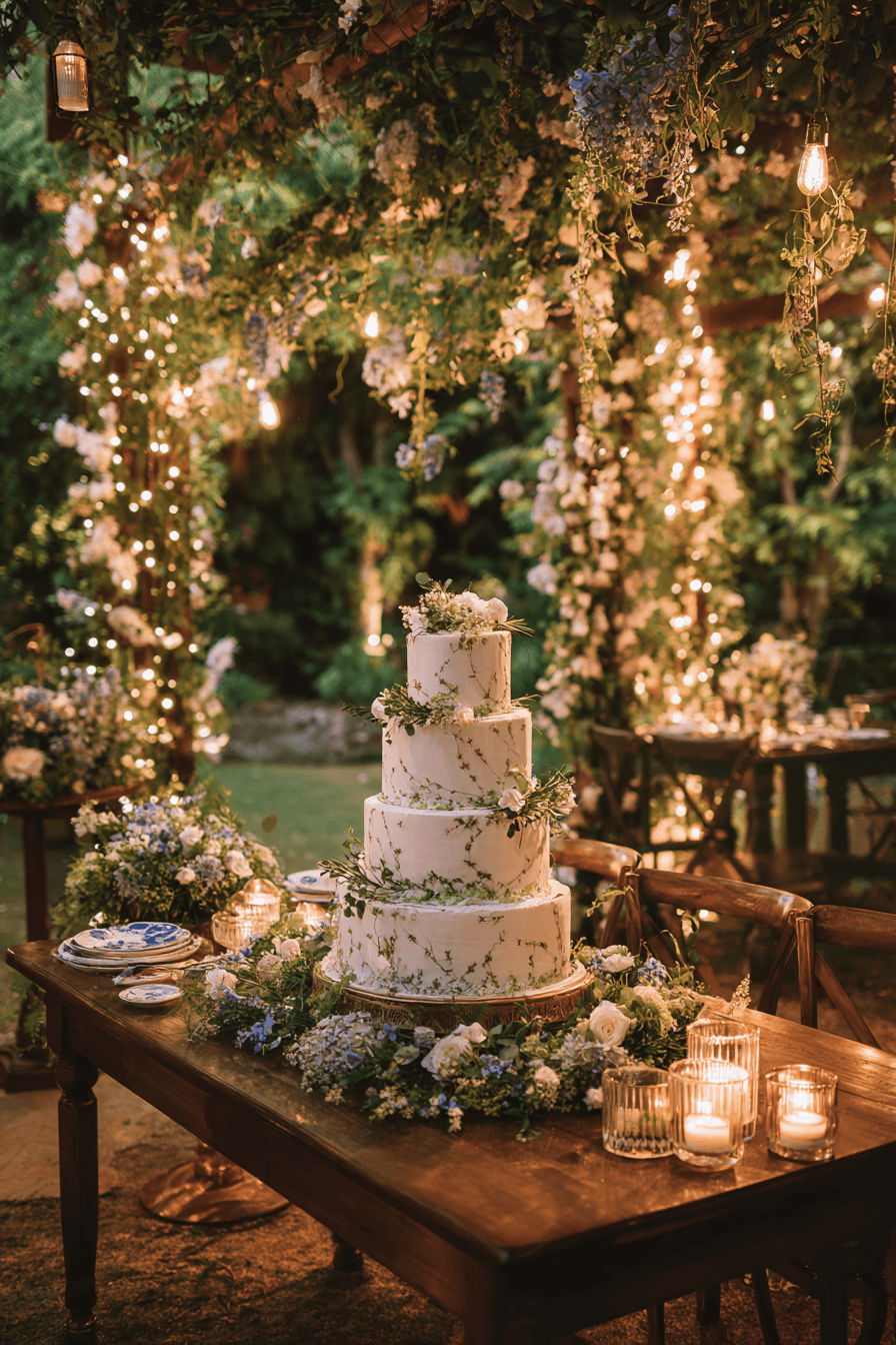 27 Creative Wedding Cake Table Ideas for a Picture Perfect Reception