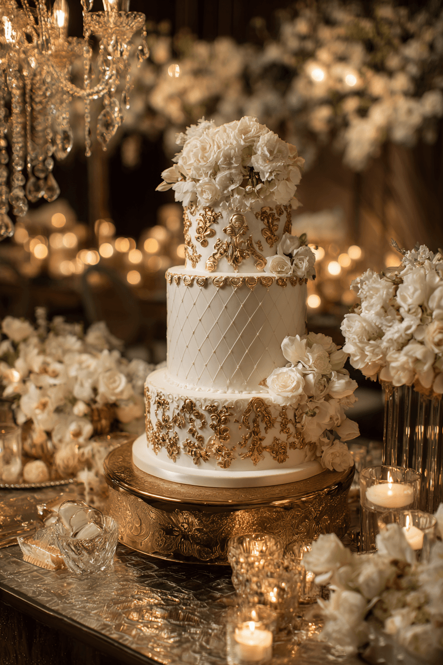 27 Creative Wedding Cake Table Ideas for a Picture Perfect Reception