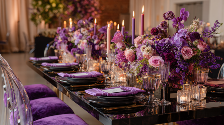 27 Elegant Purple Wedding Decorations Couples Love