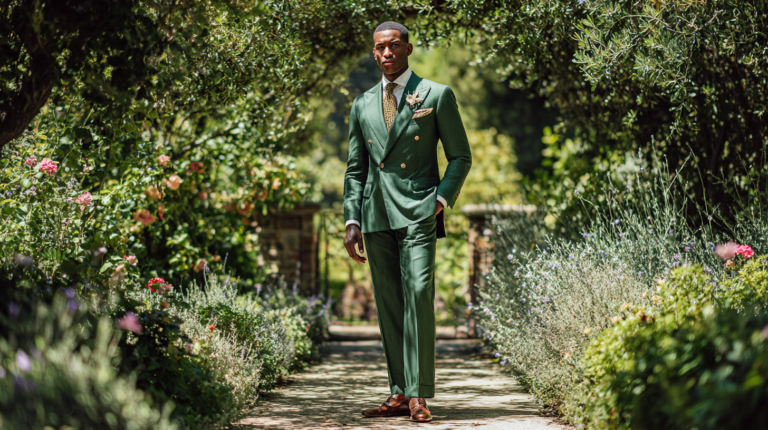 27 Green Groom Attire Combinations for a Sophisticated Wedding