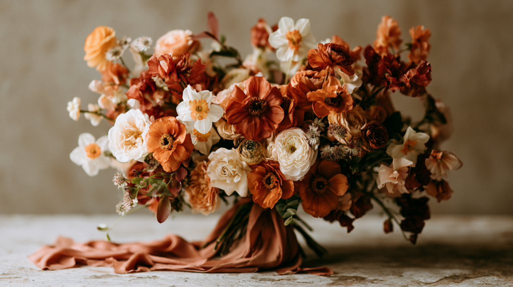 27 Elegant Burnt Orange Wedding Flower Ideas for a Timeless Look