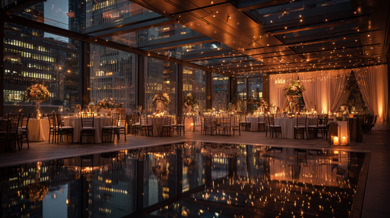27 Breathtaking Rooftop Wedding Reception Ideas You'll Love