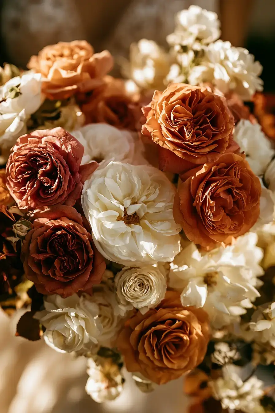 27 Elegant Burnt Orange Wedding Flower Ideas for a Timeless Look