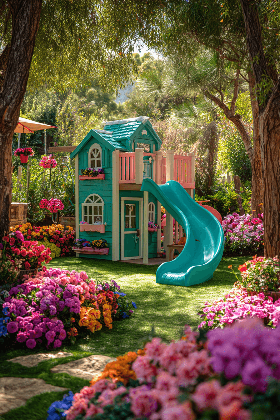 27 Amazing Children's Garden Play Areas That Spark Imagination