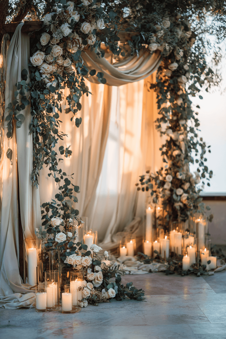 27 Beautiful Sage Green Wedding Backdrop Ideas for Every Theme
