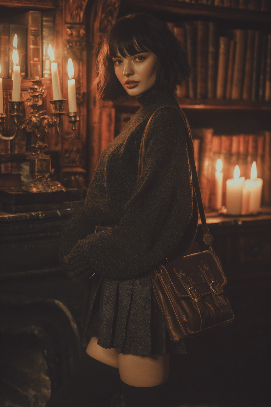 27 Vamp Outfit Inspirations for an Effortlessly Dark Aesthetic