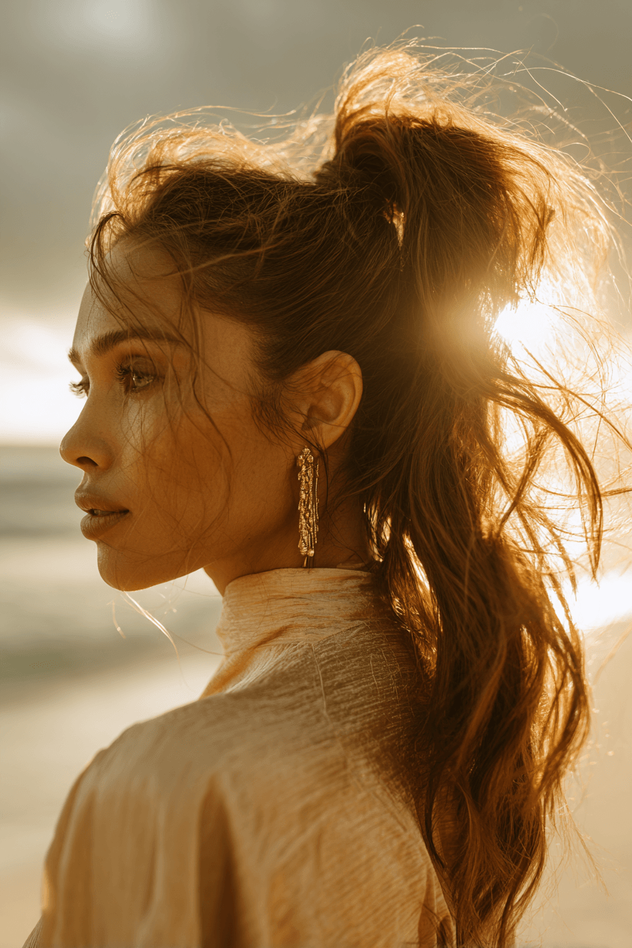 27 Effortless Beach Wedding Hairstyles for a Natural Bridal Glow