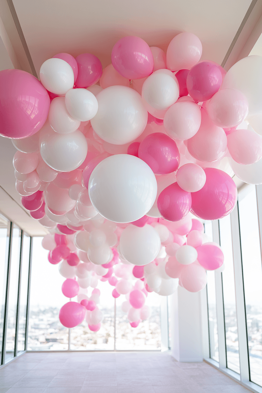 27 Pink and White Birthday Decor Ideas for an Elegant Celebration