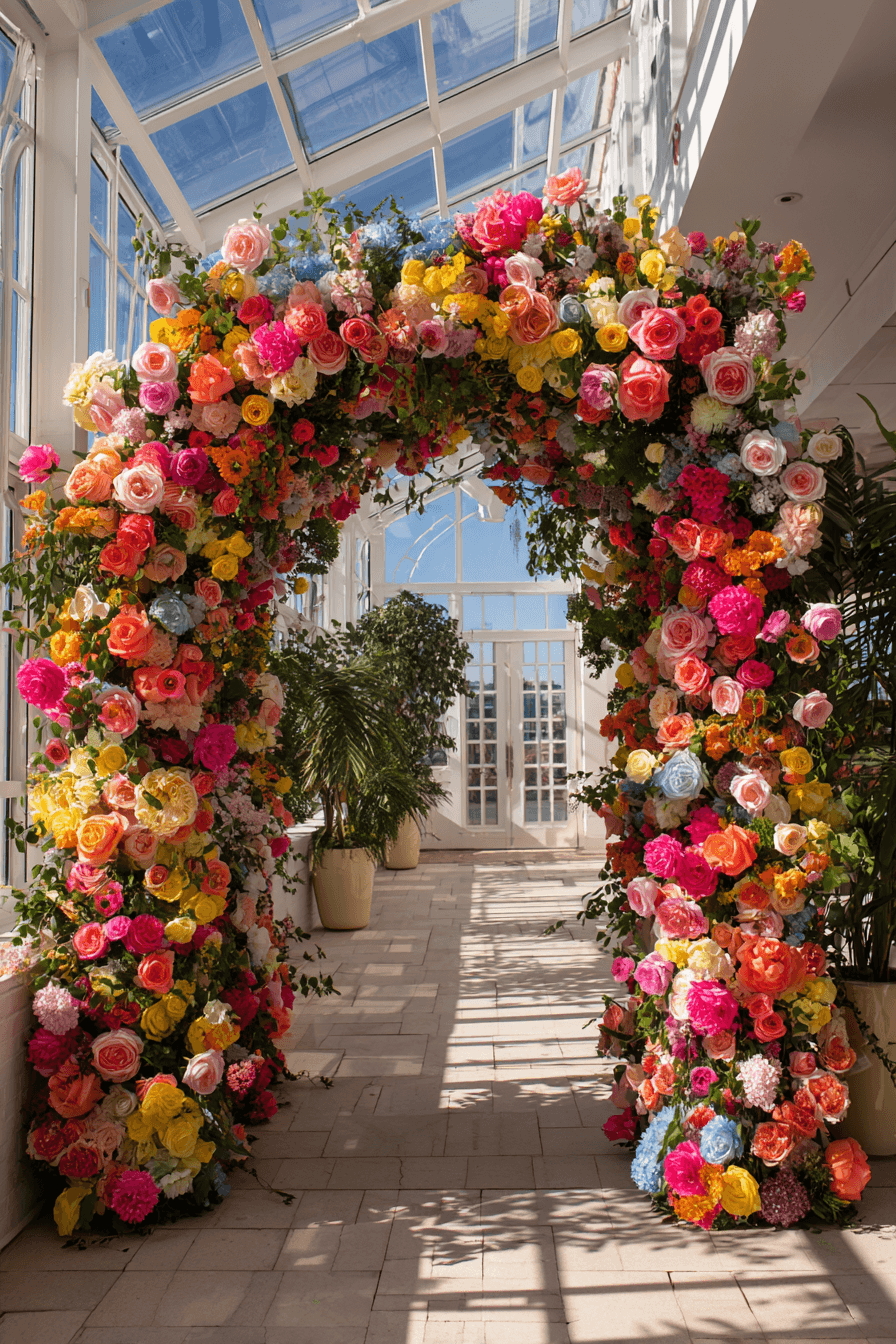 27 Floral Arch Wedding Ideas to Create the Ultimate Ceremony Backdrop