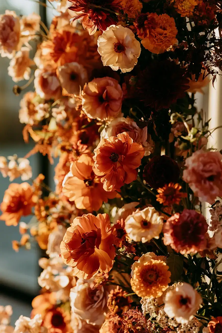 27 Elegant Burnt Orange Wedding Flower Ideas for a Timeless Look
