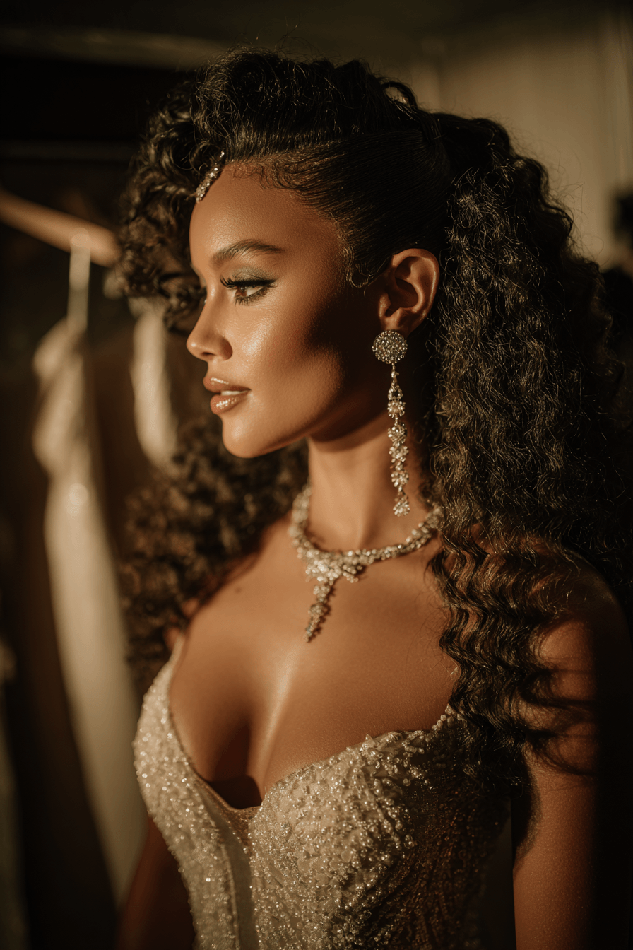 27 Stunning Curly Hair Wedding Styles for Every Bride