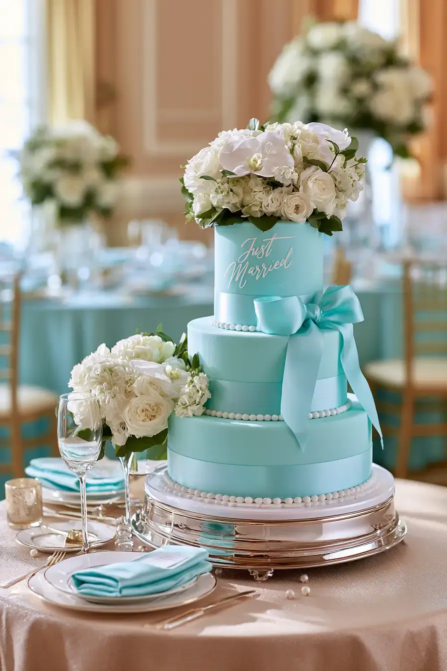 27 Elegant Just Married Cake Ideas for a Picture Perfect Reception