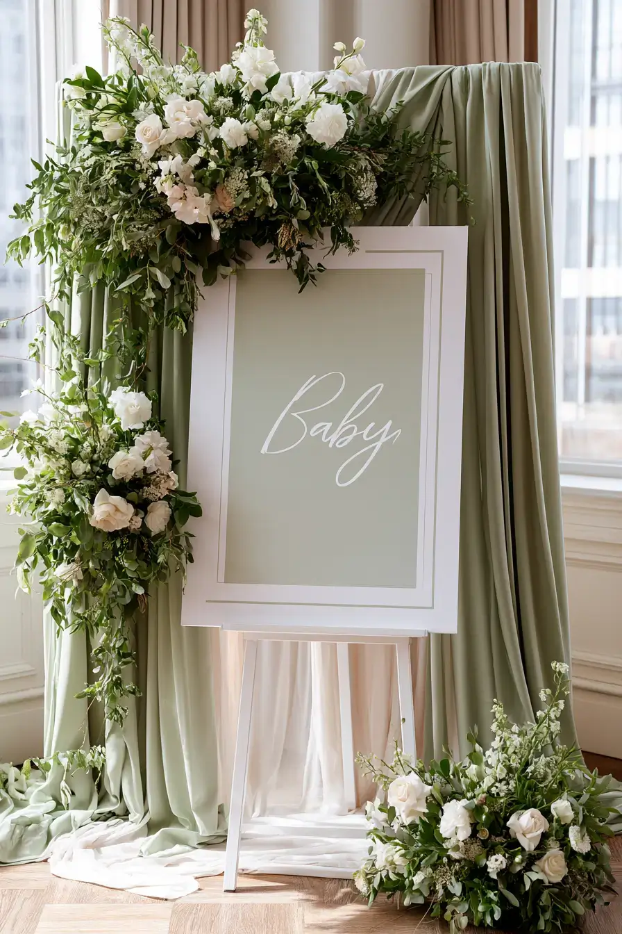 27 Gorgeous Sage Green Baby Shower Decor Ideas on a Budget