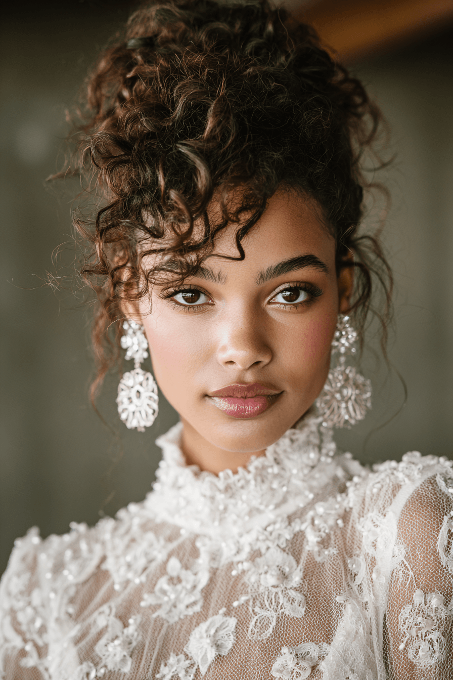 27 Stunning Curly Hair Wedding Styles for Every Bride