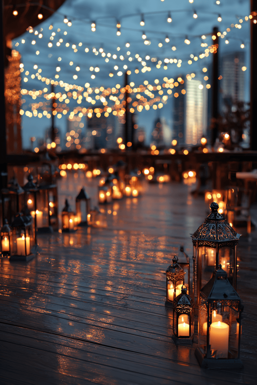 27 Breathtaking Rooftop Wedding Reception Ideas You'll Love