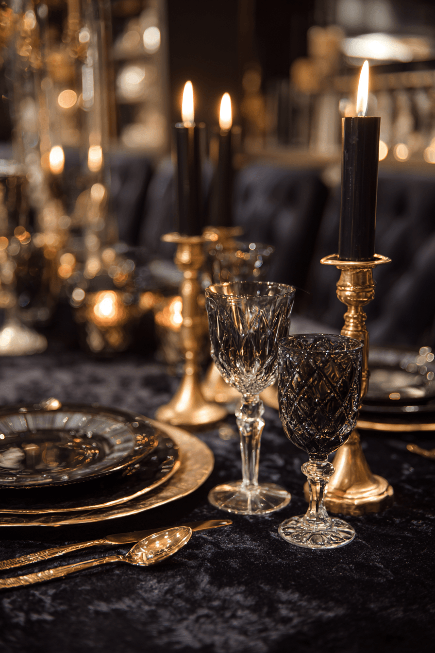 27 Fabulous Black and Gold Dinner Party Ideas for a Glamorous Celebration