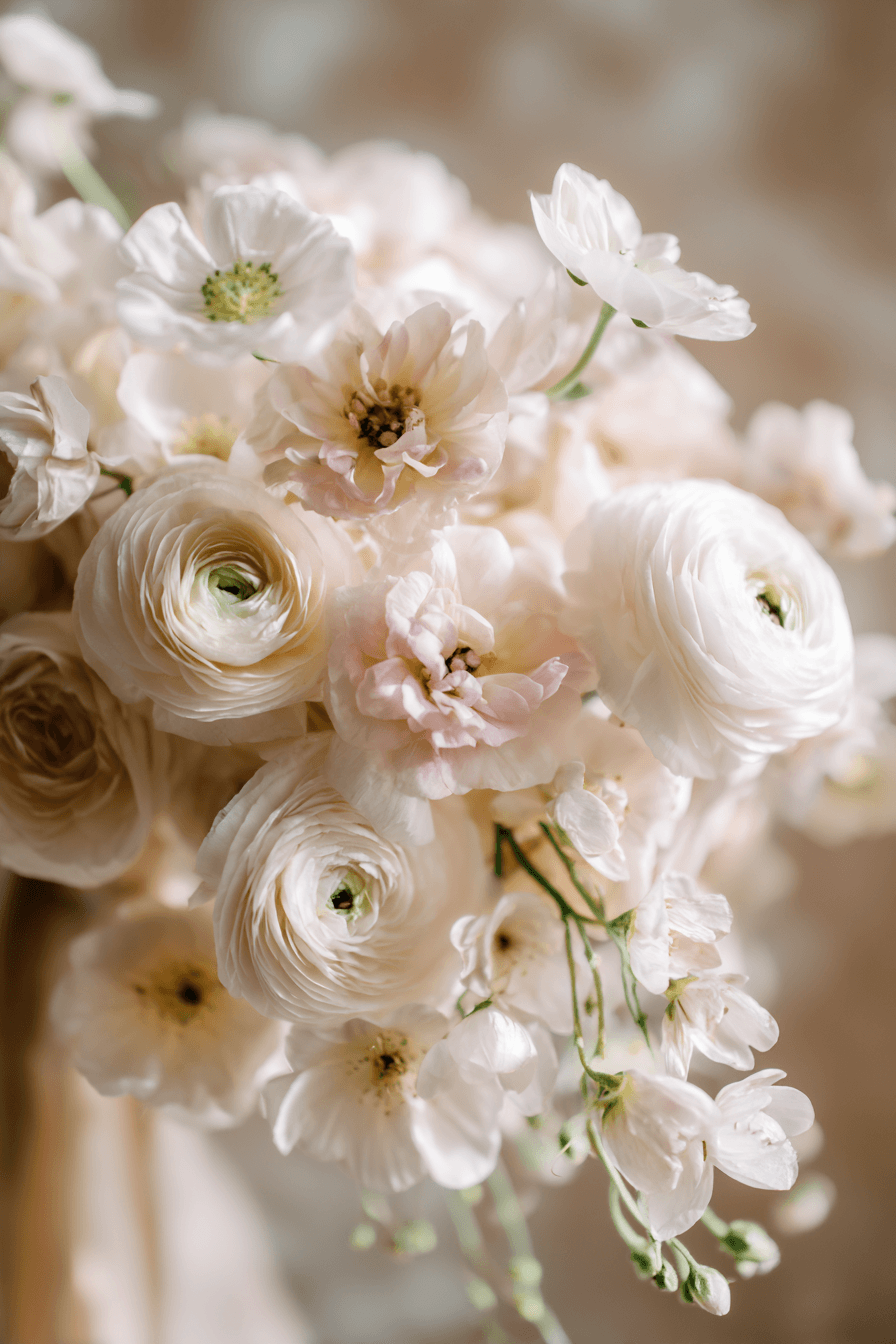 27 Beautiful Cascading Wedding Bouquets for Your Dream Wedding