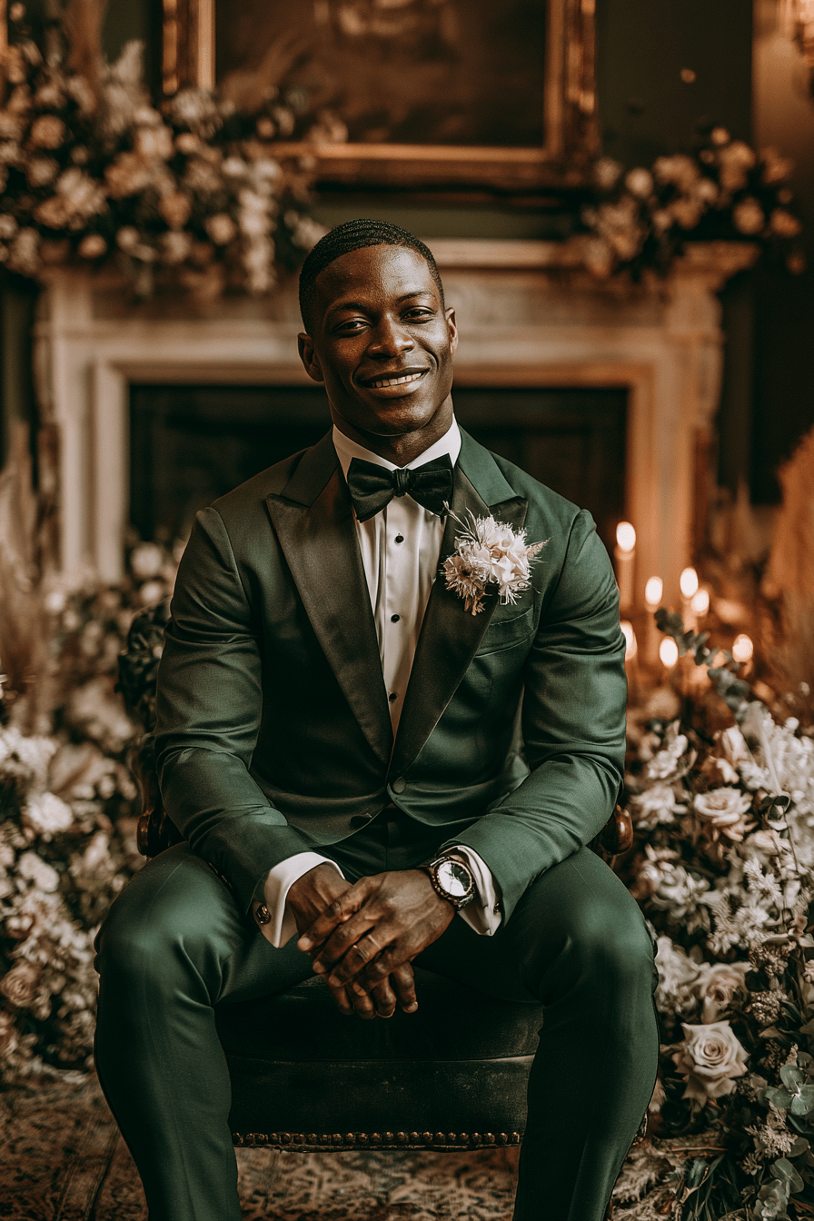 27 Green Tuxedo Wedding Ideas for a Stylish and Modern Celebration