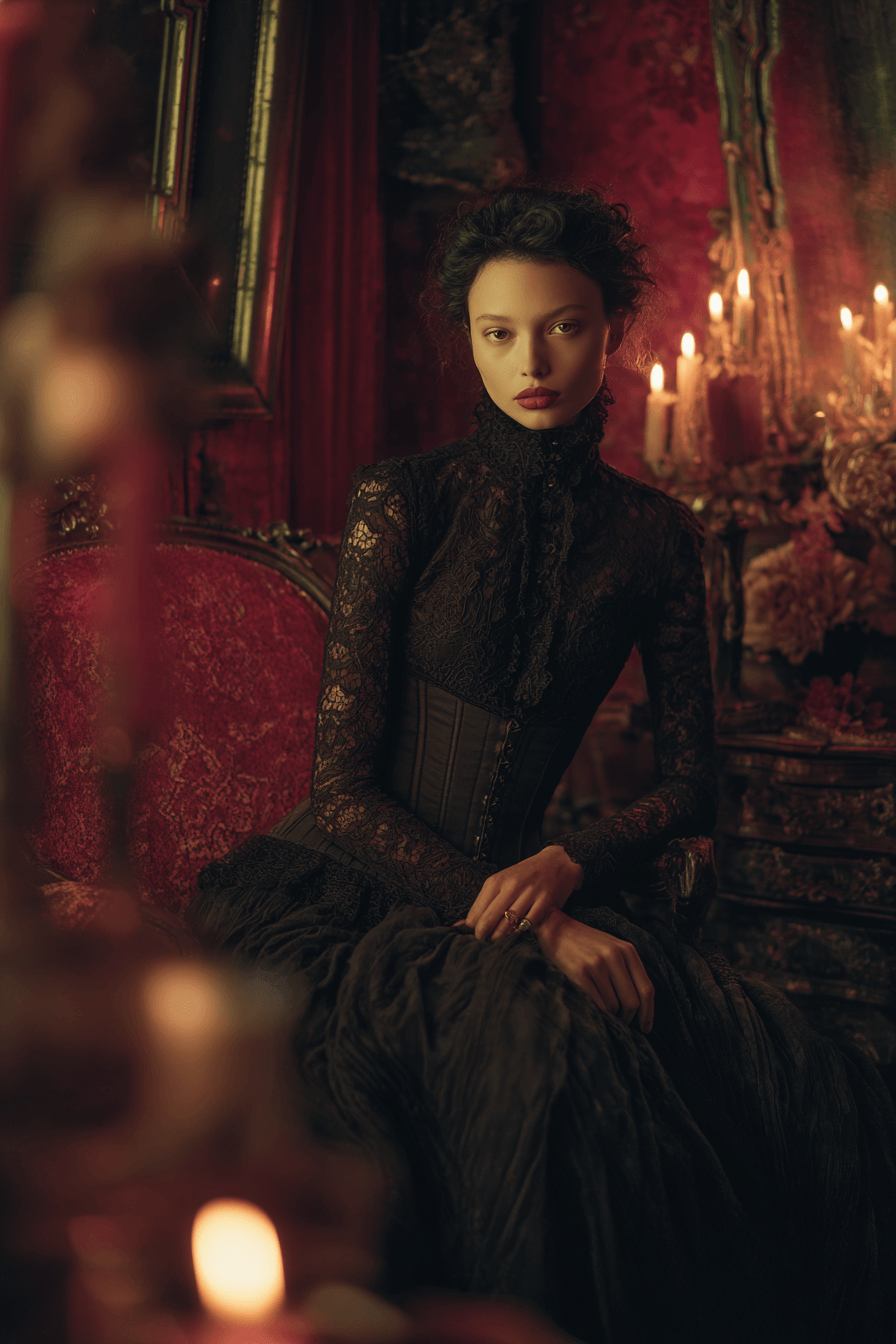 27 Vamp Outfit Inspirations for an Effortlessly Dark Aesthetic