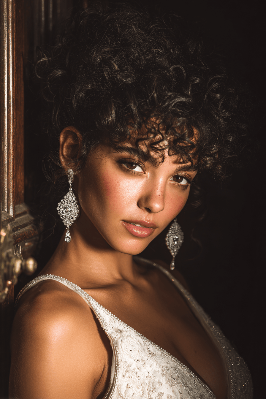 27 Stunning Curly Hair Wedding Styles for Every Bride