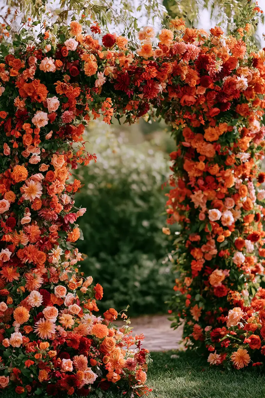27 Elegant Burnt Orange Wedding Flower Ideas for a Timeless Look