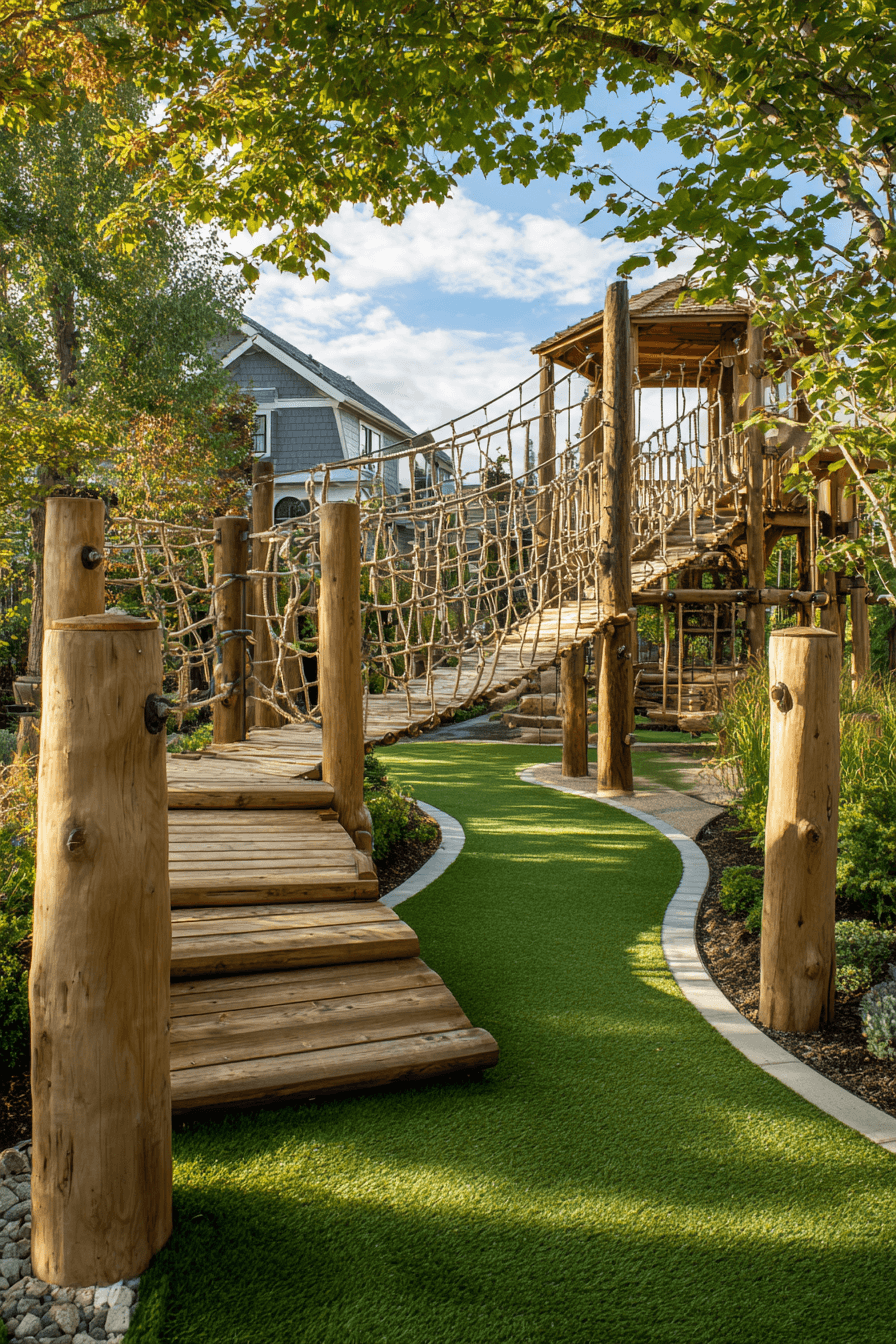 27 Amazing Children's Garden Play Areas That Spark Imagination