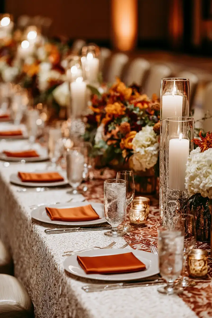 27 Elegant Burnt Orange Wedding Flower Ideas for a Timeless Look
