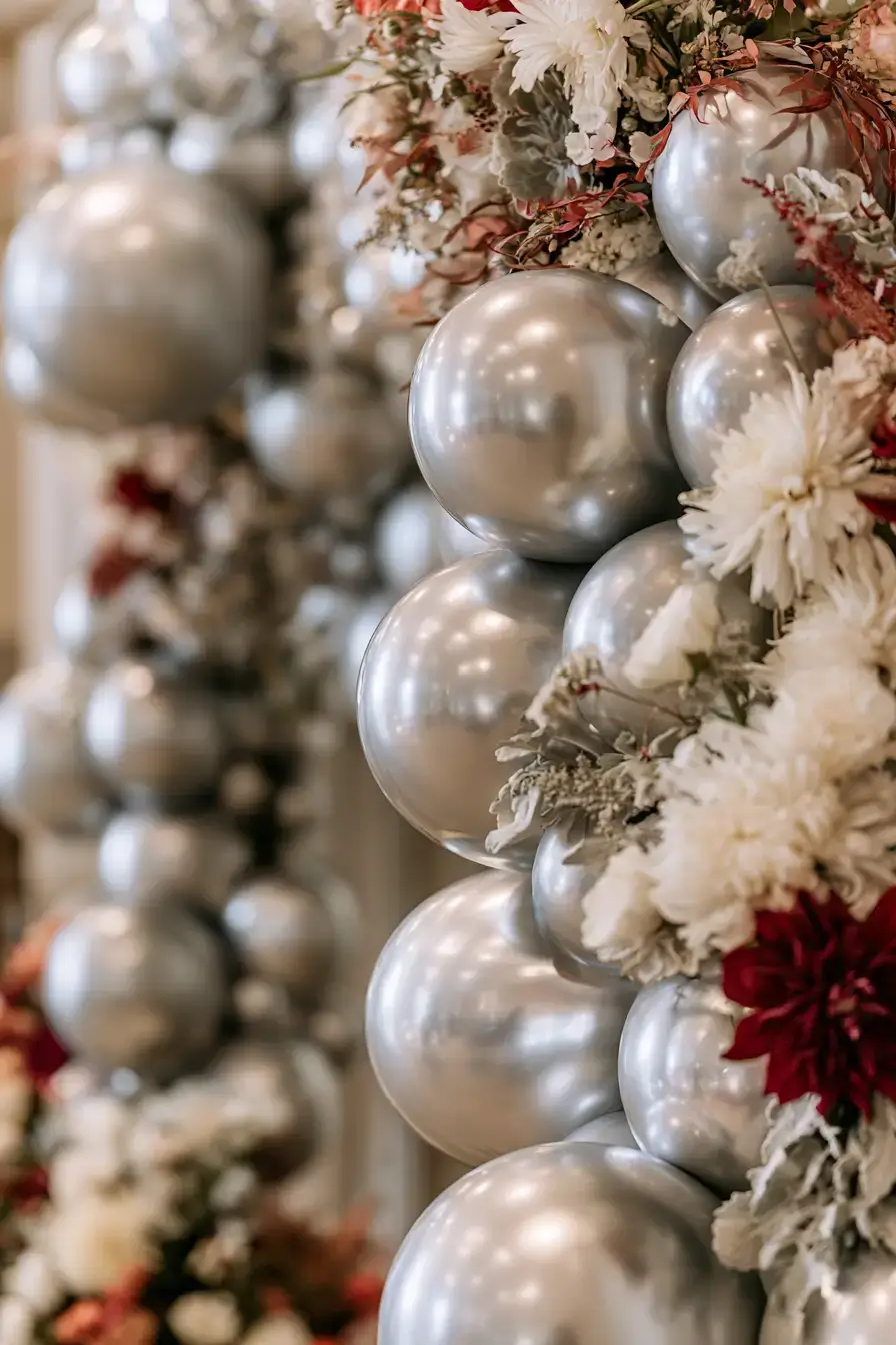 27 Must Try 25th Anniversary Decoration Ideas for a Stylish Silver Anniversary