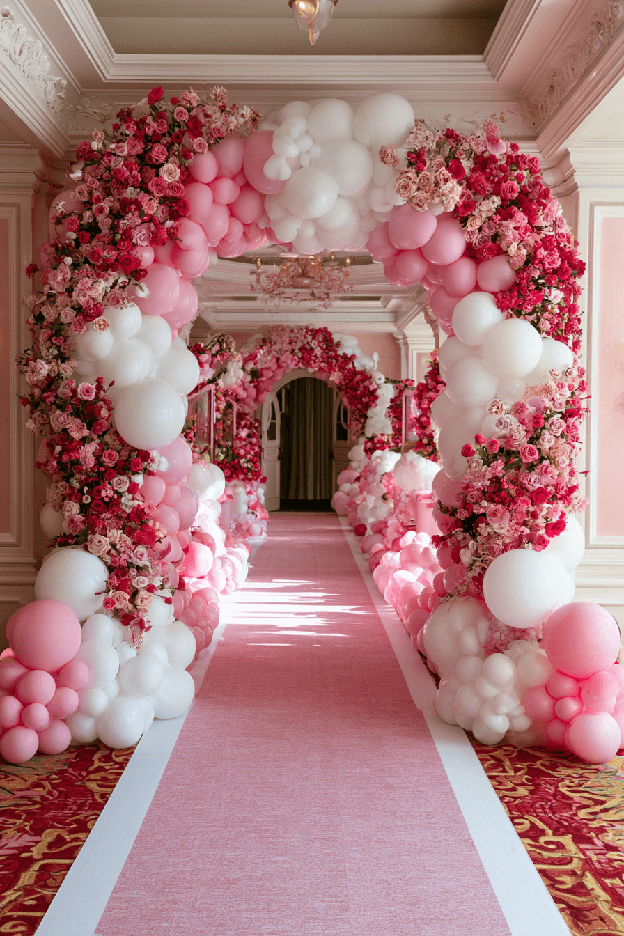 27 Pink and White Birthday Decor Ideas for an Elegant Celebration