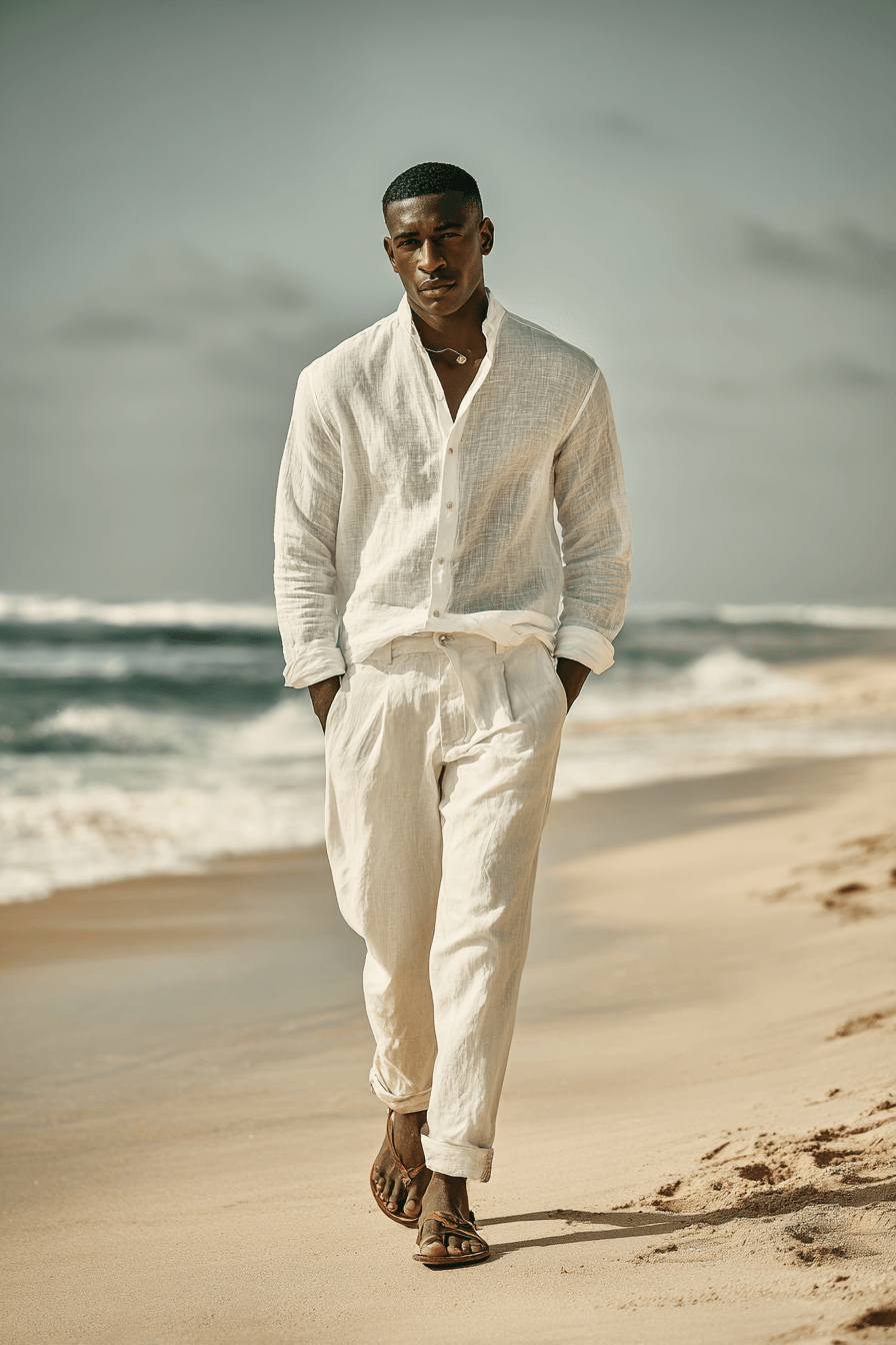 27 Beach Wedding Outfit Ideas for Men That Look Effortlessly Stylish