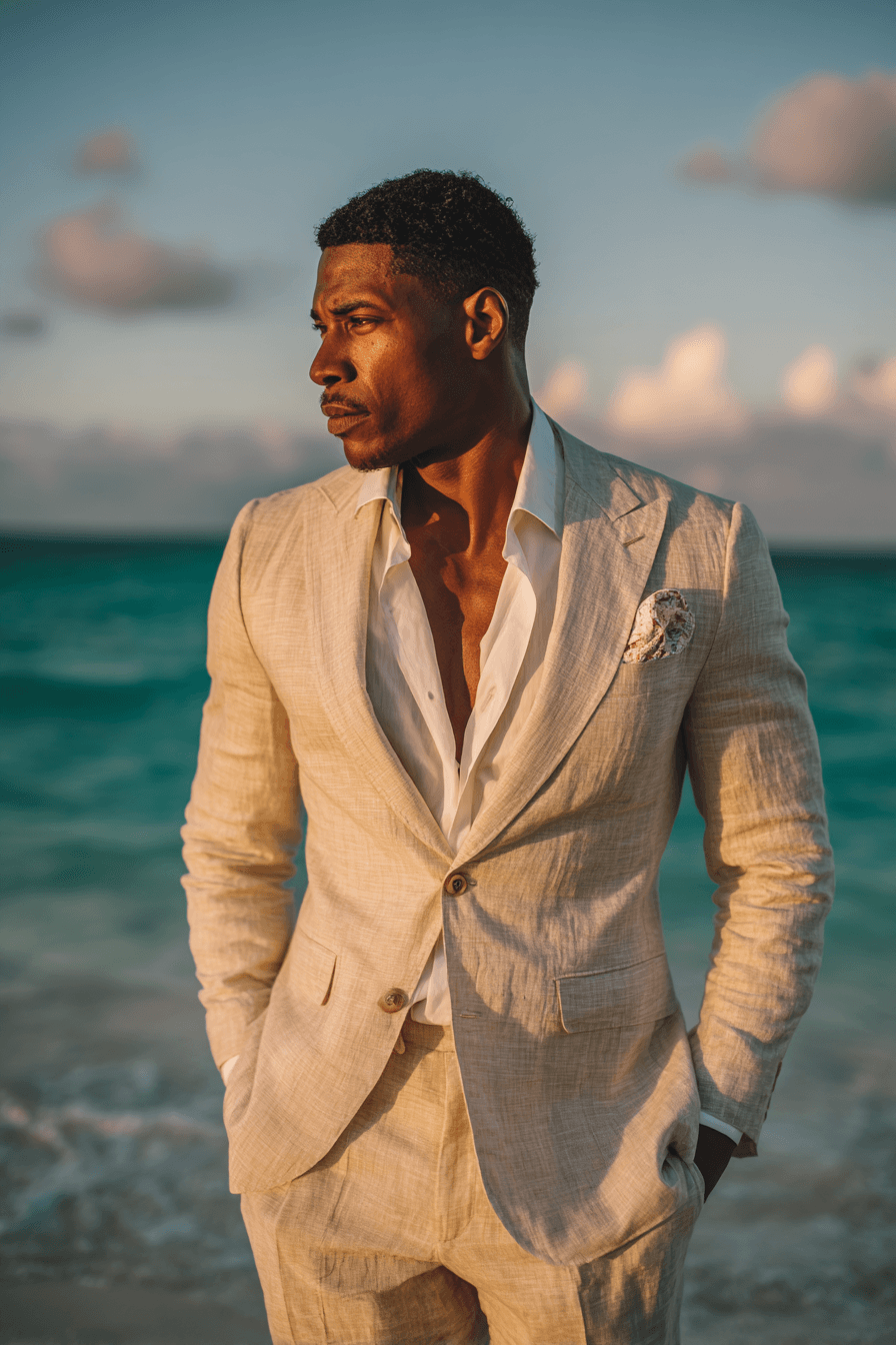 27 Beach Wedding Outfit Ideas for Men That Look Effortlessly Stylish