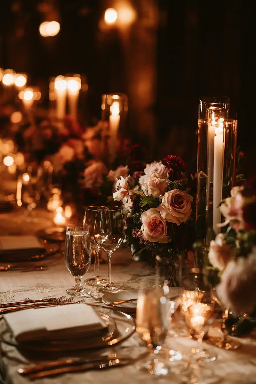 27 Beautiful Burgundy and Blush Wedding Color Combinations