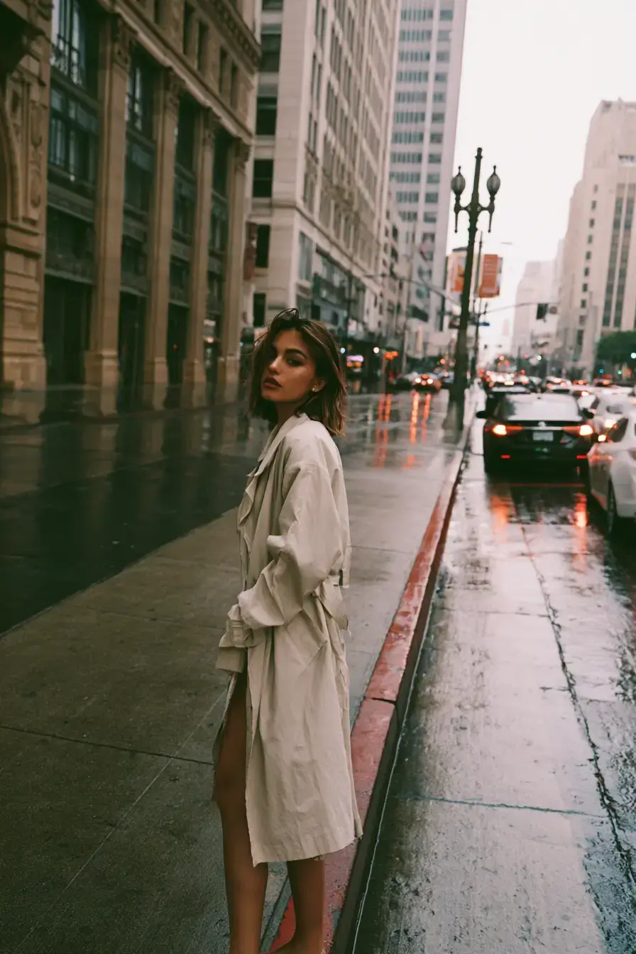 27 Chic Rainy Day Outfits You'll Want to Wear All Season