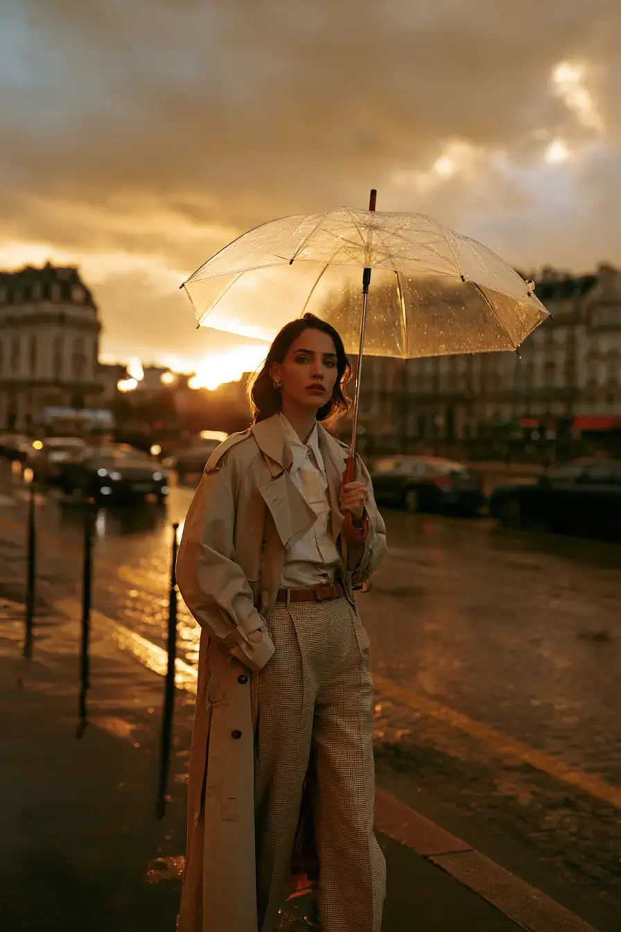 27 Chic Rainy Day Outfits You'll Want to Wear All Season