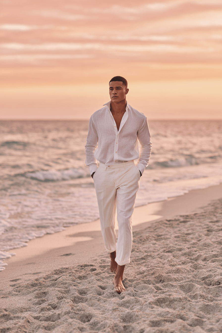 27 Beach Wedding Outfit Ideas for Men That Look Effortlessly Stylish