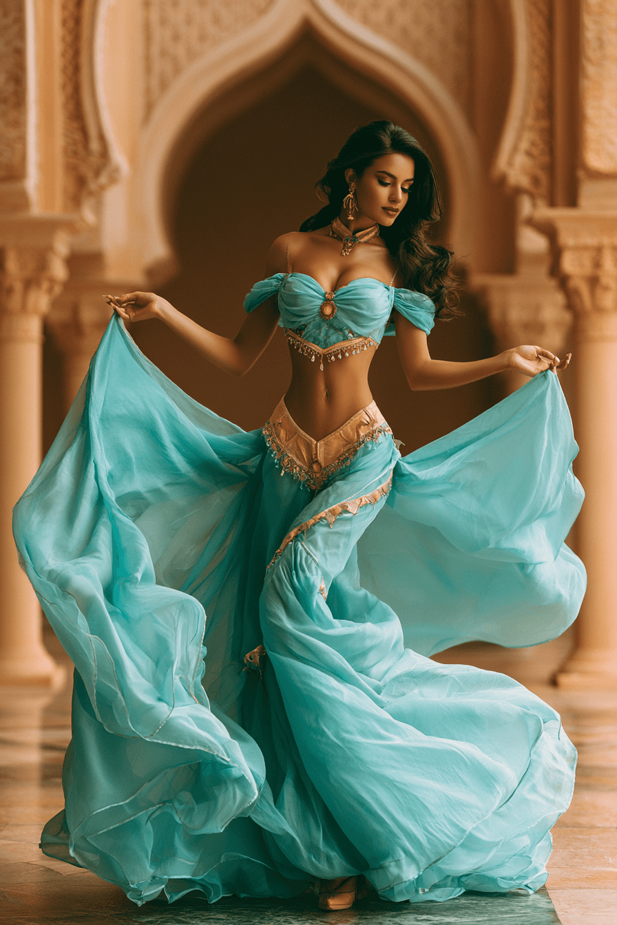 27 Dreamy Jasmine and Aladdin Costumes to Bring Agrabah to Life