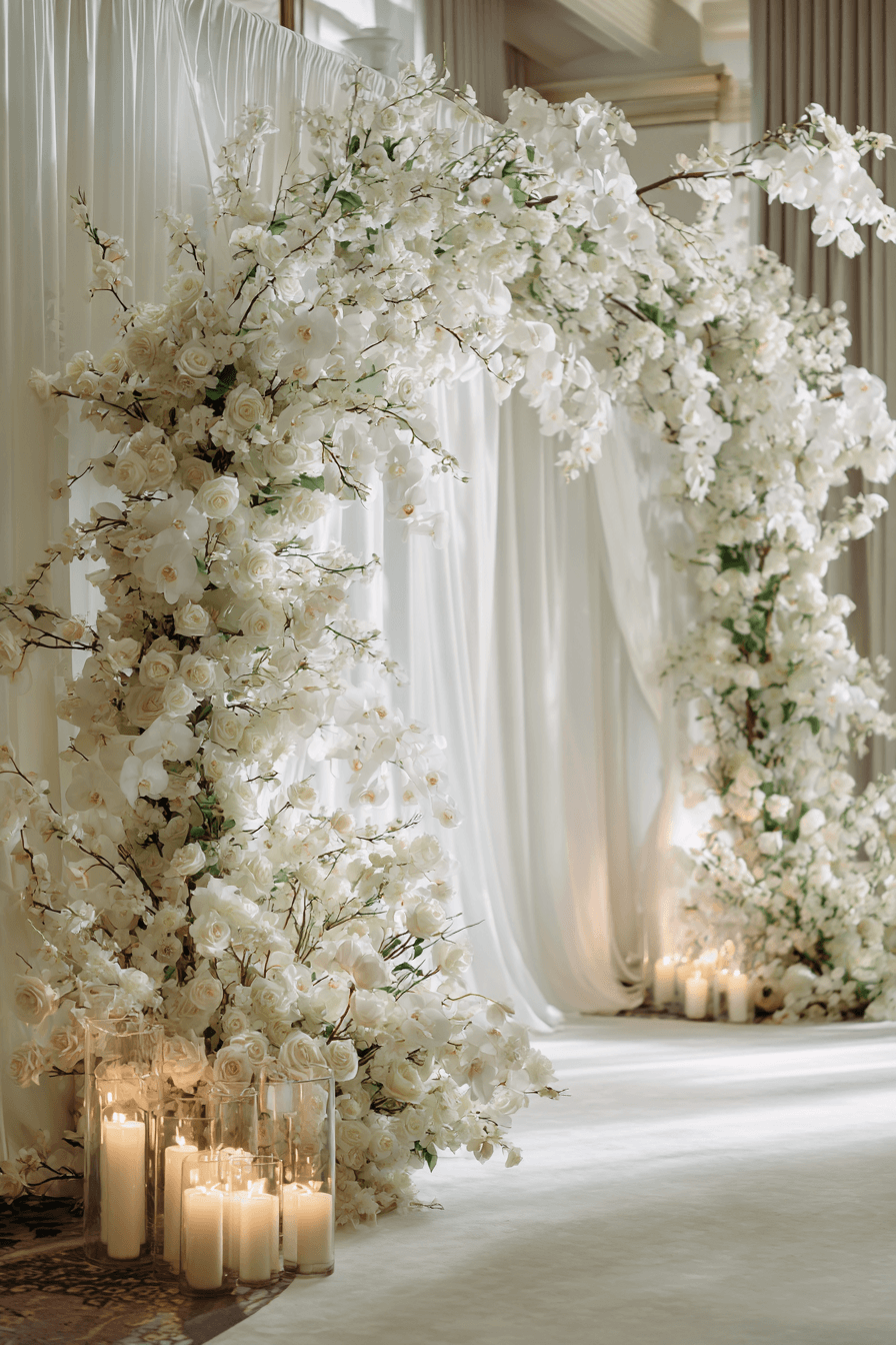 27 Floral Arch Wedding Ideas to Create the Ultimate Ceremony Backdrop