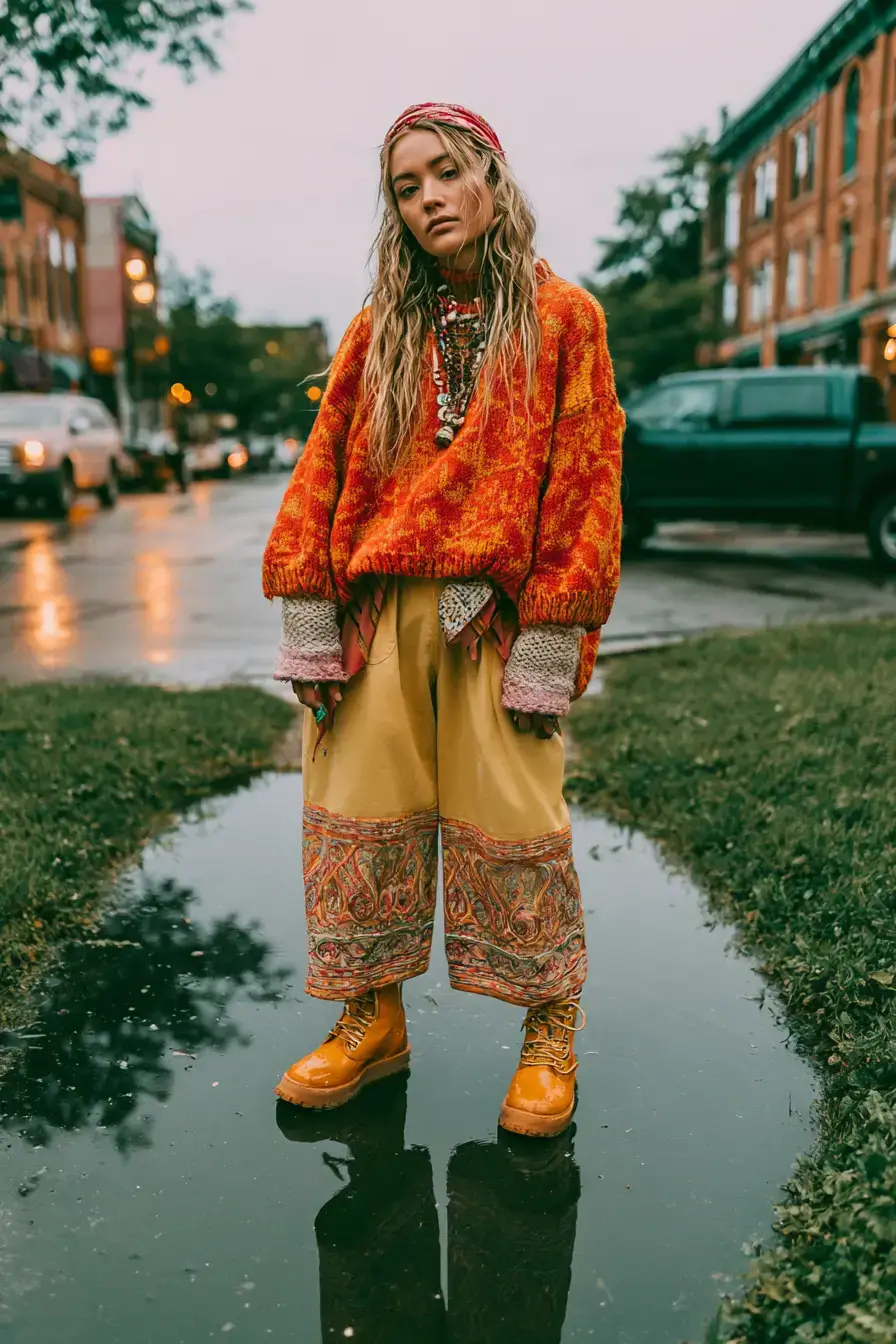 27 Chic Rainy Day Outfits You'll Want to Wear All Season