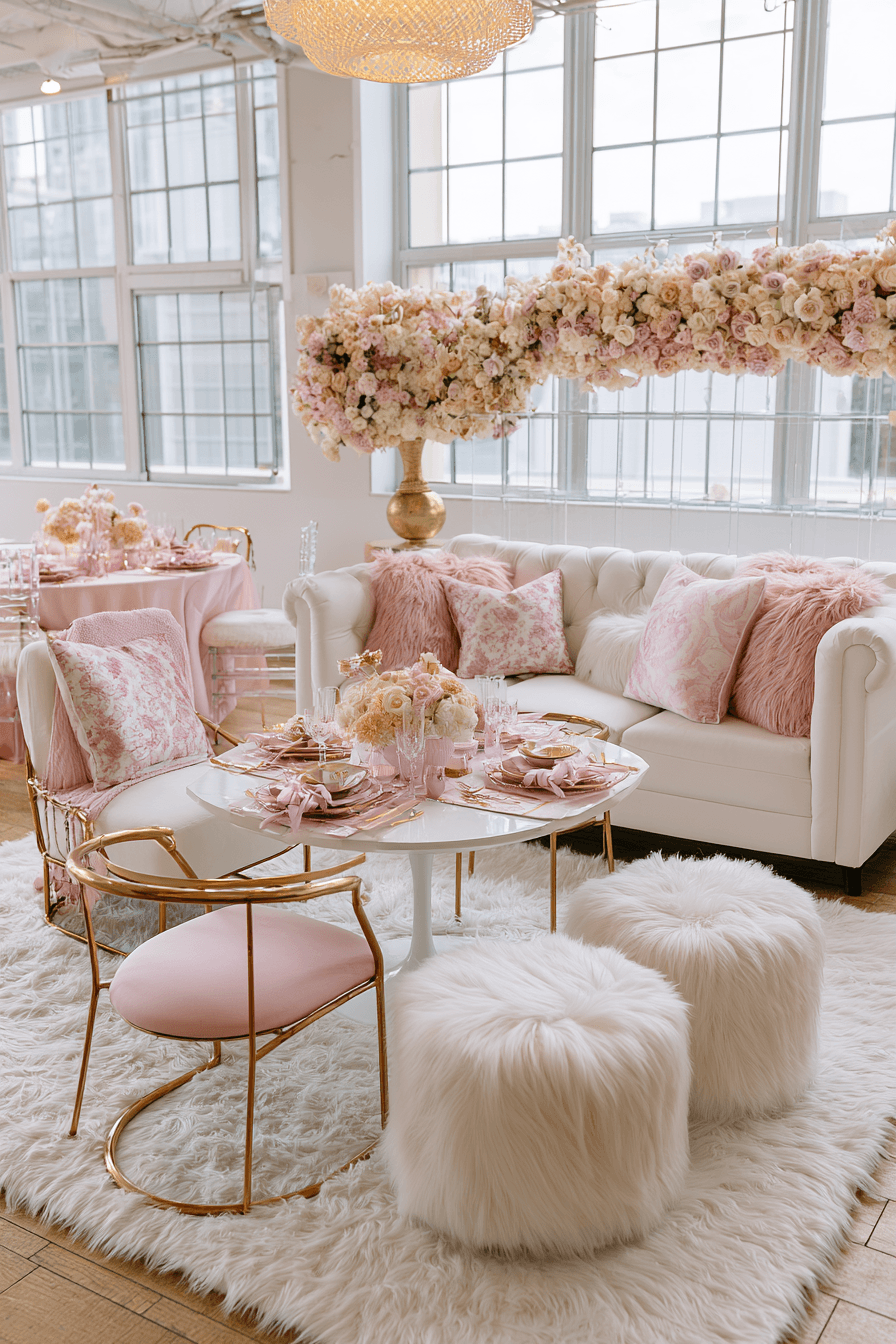 27 Pink and White Birthday Decor Ideas for an Elegant Celebration