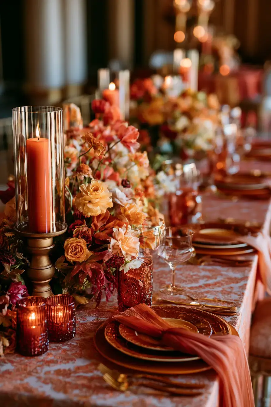 27 Elegant Burnt Orange Wedding Flower Ideas for a Timeless Look