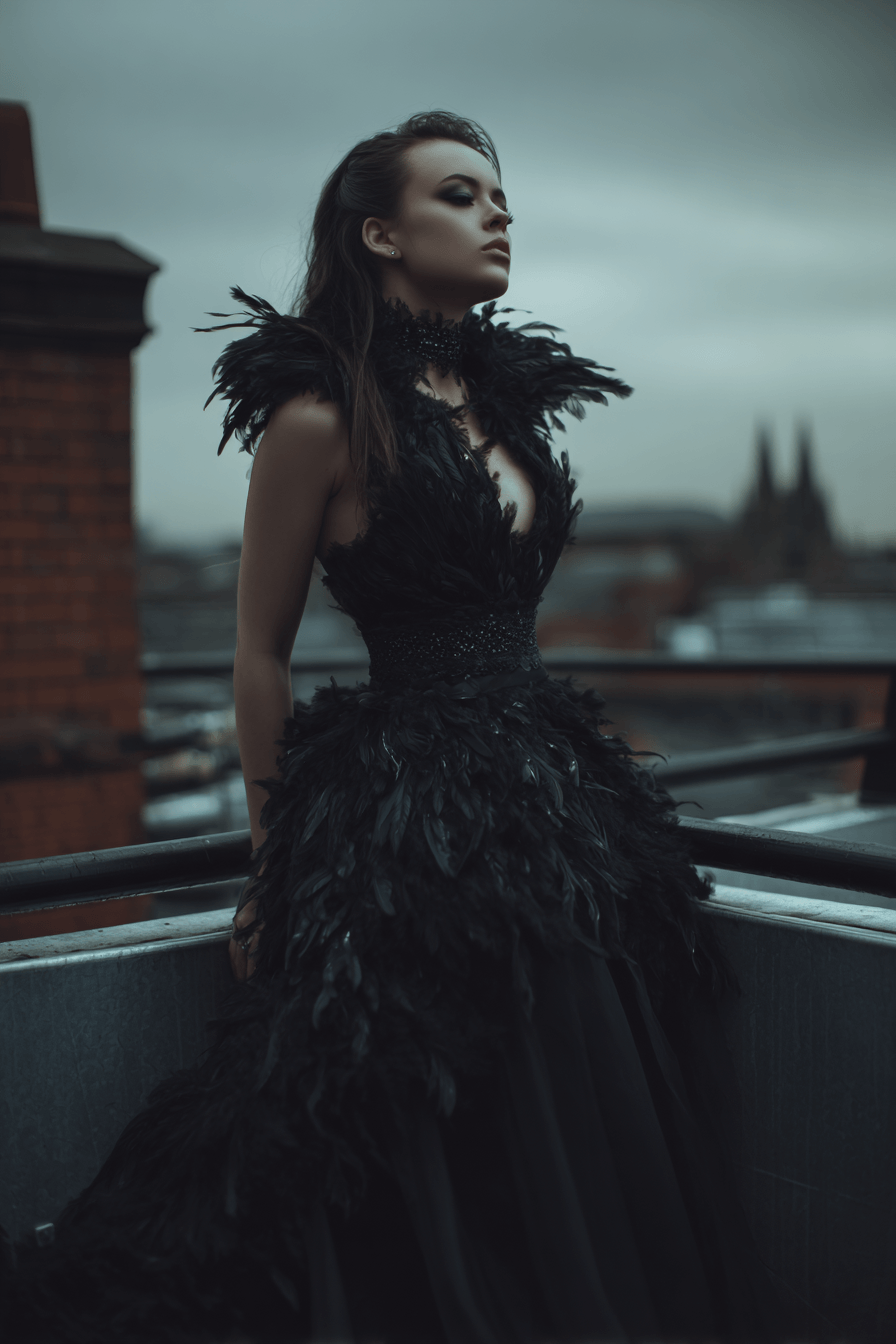 27 Vamp Outfit Inspirations for an Effortlessly Dark Aesthetic