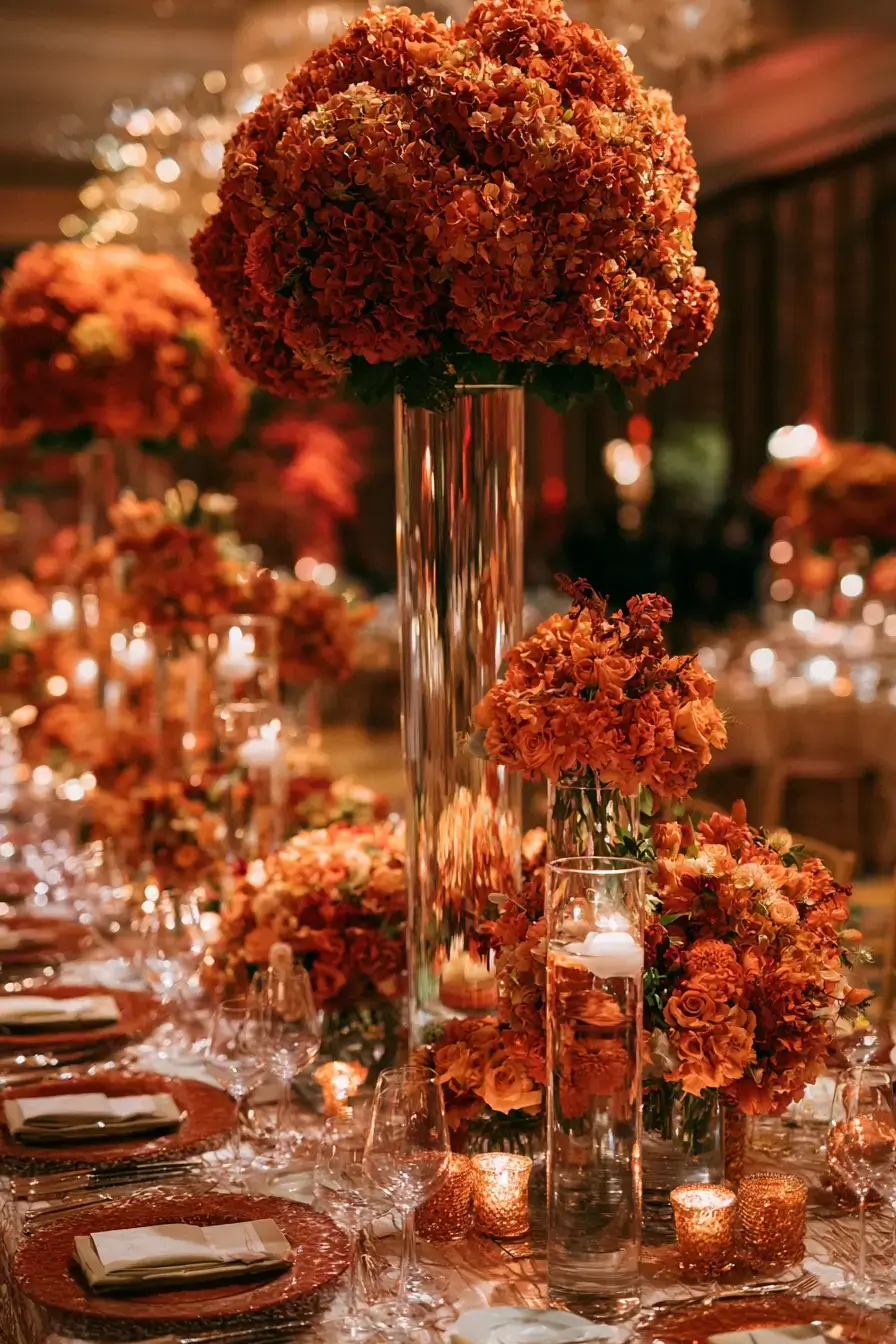 27 Elegant Burnt Orange Wedding Flower Ideas for a Timeless Look