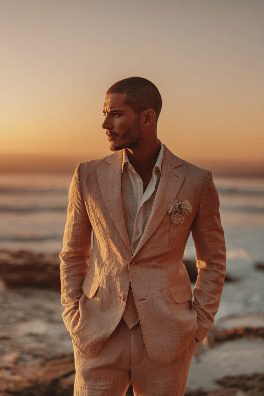 27 Beach Wedding Outfit Ideas for Men That Look Effortlessly Stylish