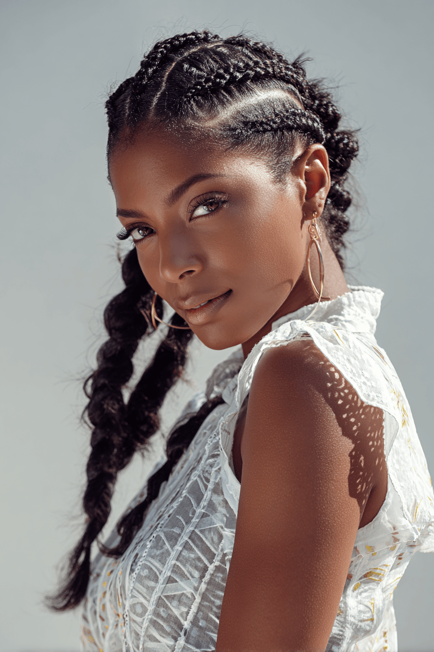 27 Chic Braided Cornrow Hairstyles for a Fresh New Look