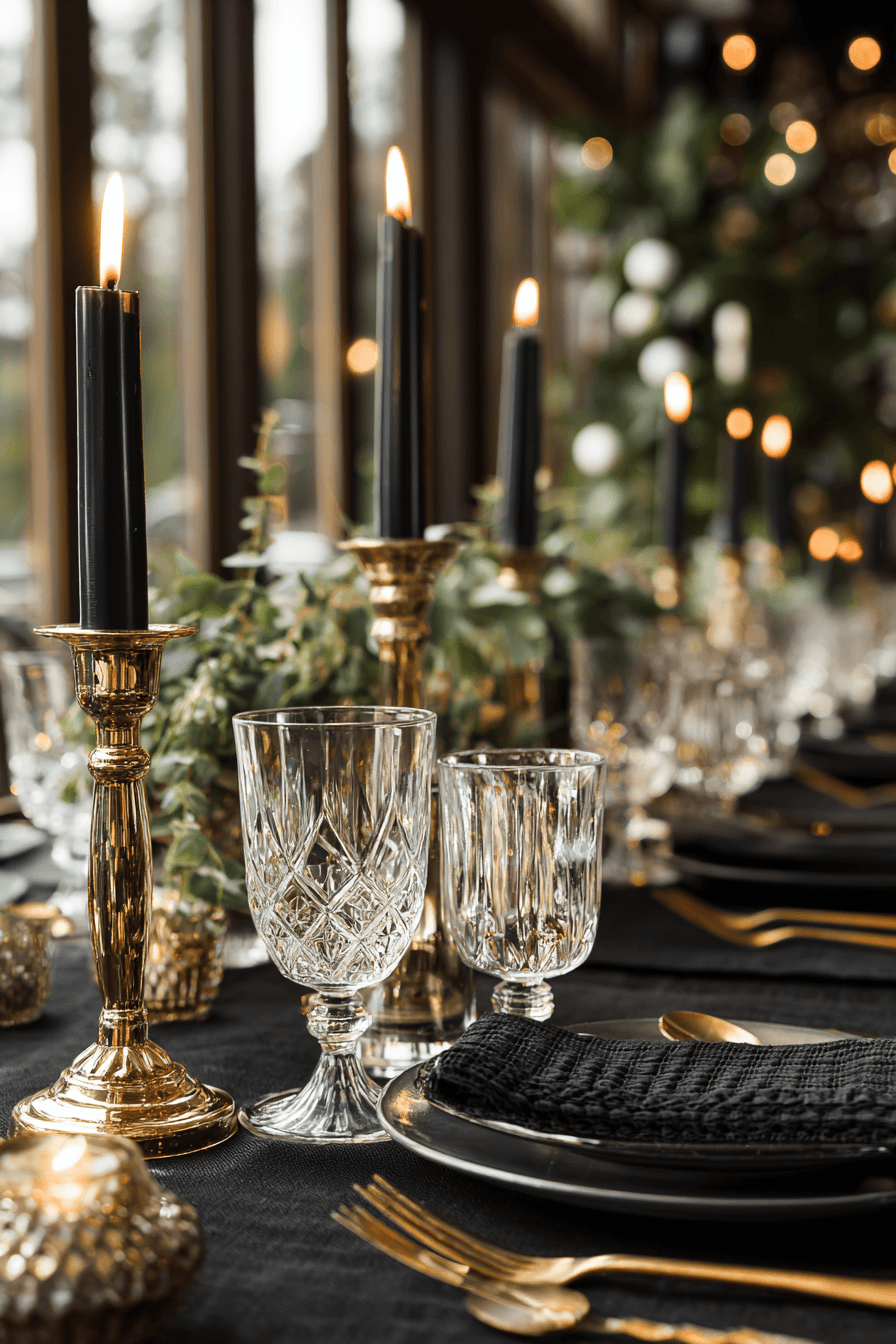 27 Fabulous Black and Gold Dinner Party Ideas for a Glamorous Celebration