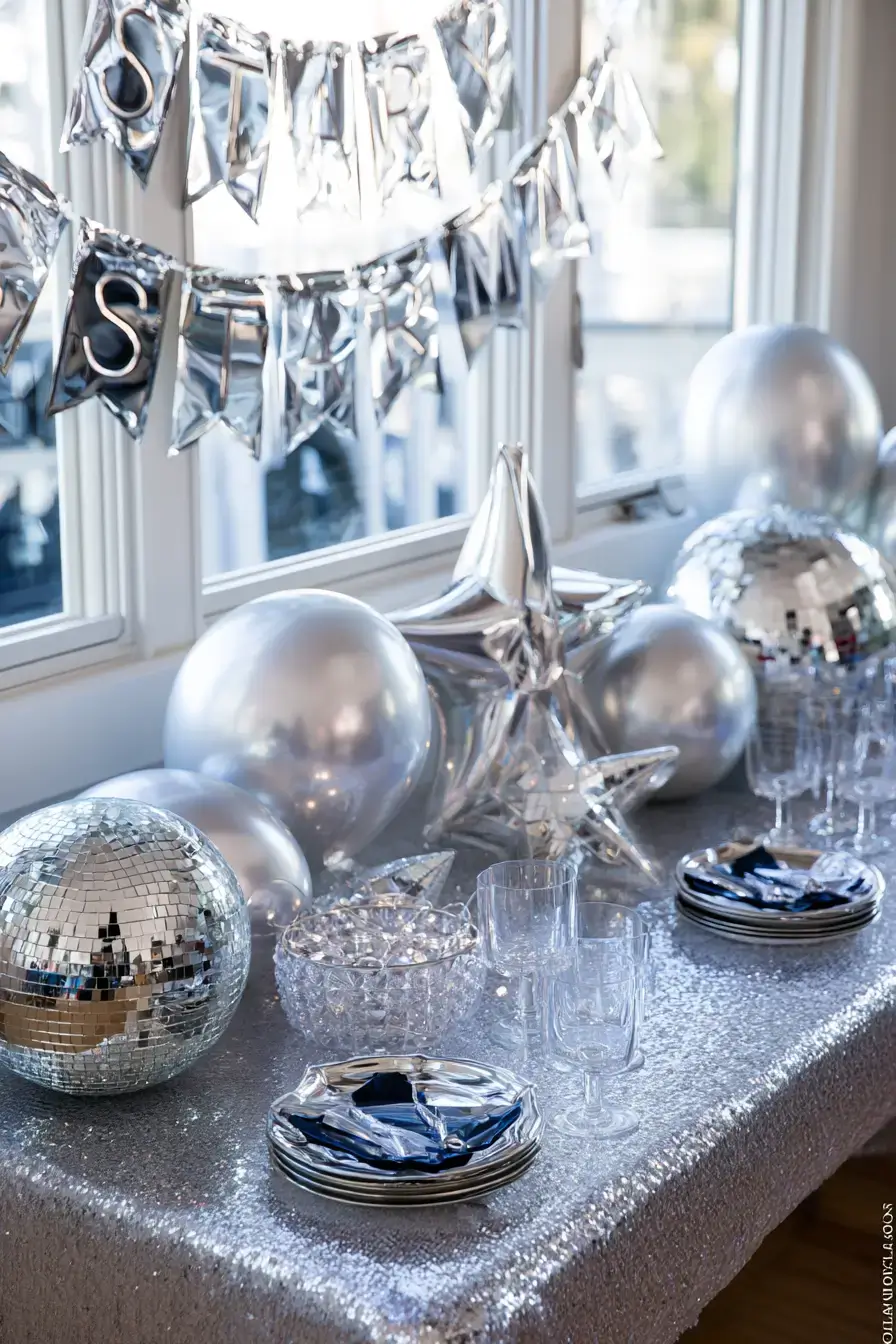 27 Must Try 25th Anniversary Decoration Ideas for a Stylish Silver Anniversary
